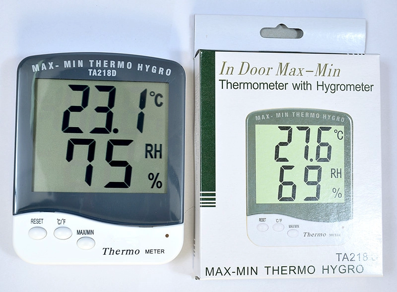 TA218D Temperature and humidity meter