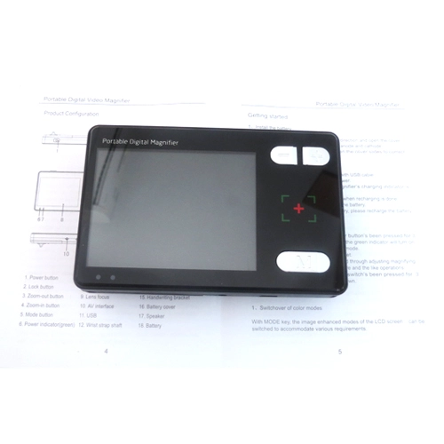 UM037 LCD 2X-32X Χαμηλής Όρασης Φορητό Digital Video μεγεθυντικός