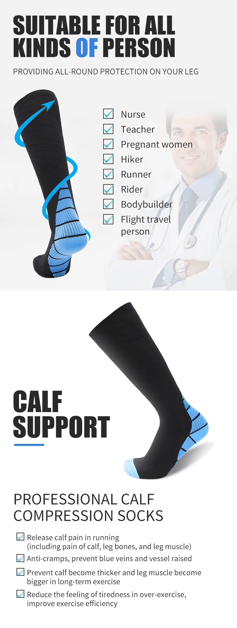 Men's Sports Athletic Socks