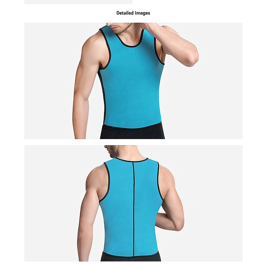 U0507-Men-Ultra-Sweat-T-Shirt_02_China Sauna Vest T-Shirt factory