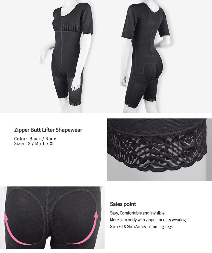 China OEM Zipper Shapewear Factory,China Customized Zipper Shapewear Factory,China Butt Lifter Shapewear Factory