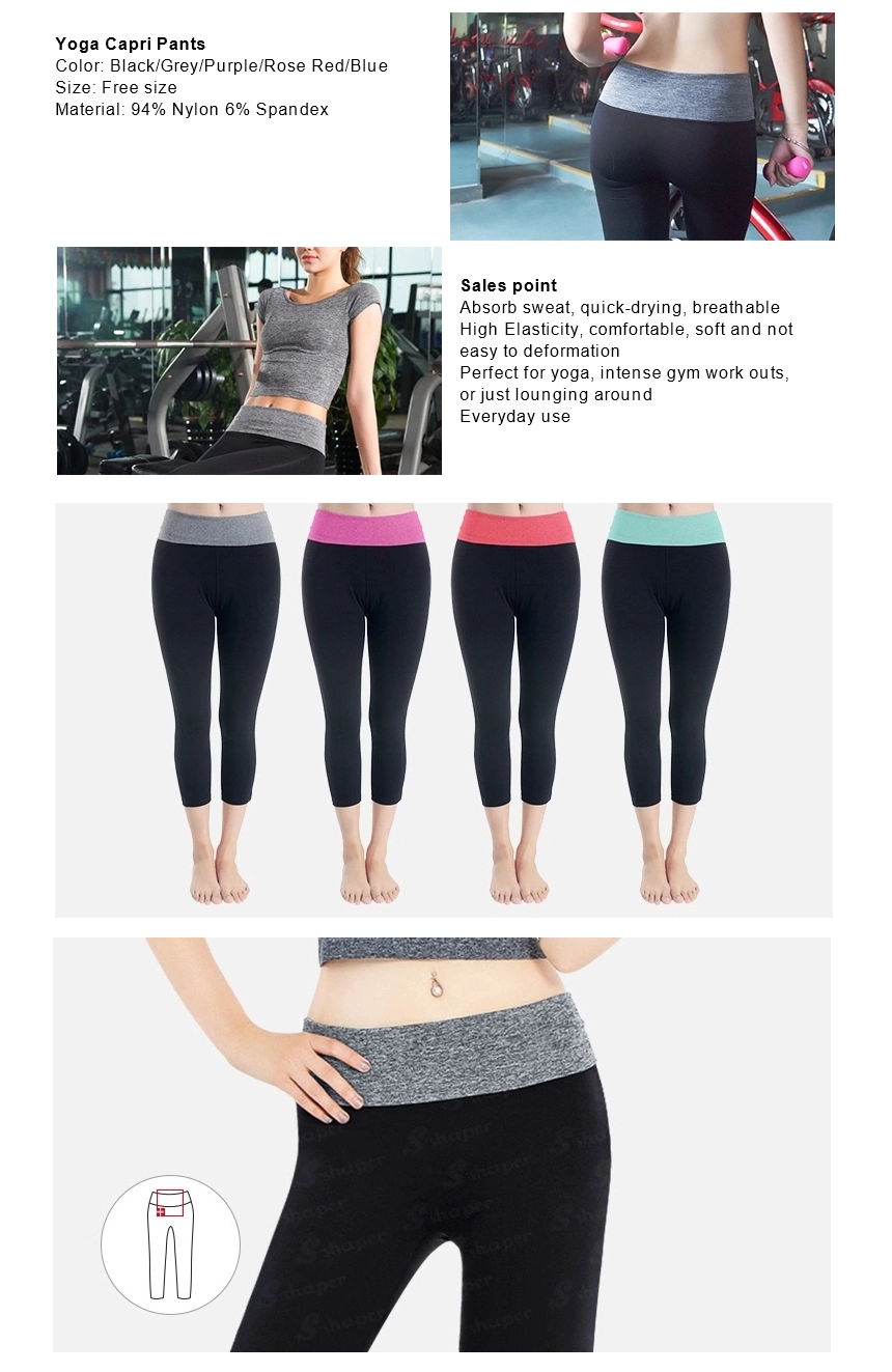 Yoga Capri Pants Factory 02
