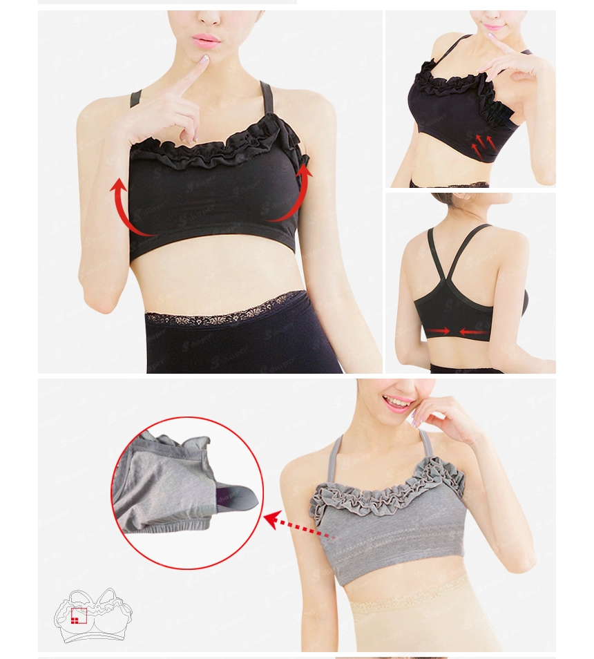 China Lotus Trimmed Bra Factory_02
