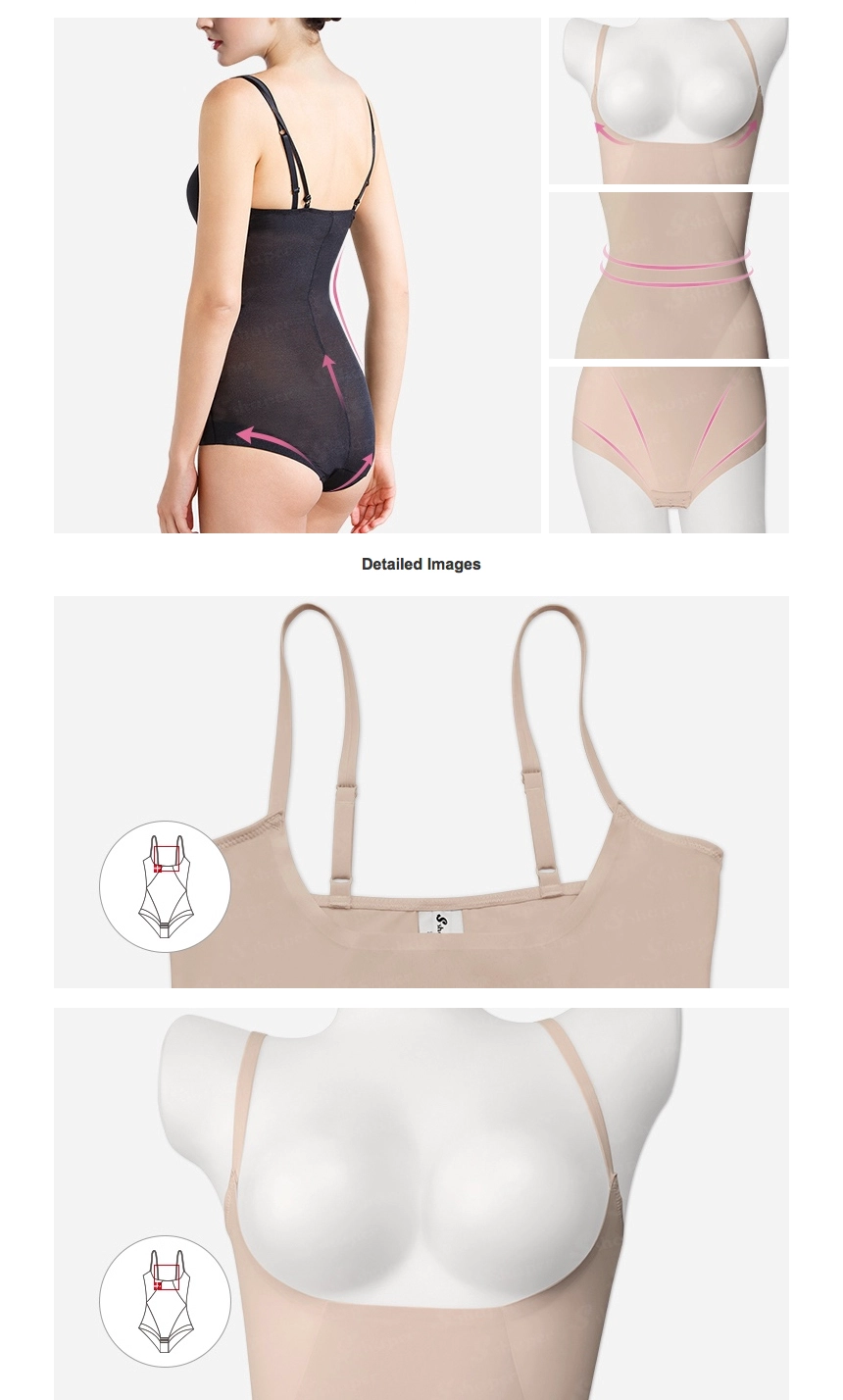 S0209-Seamless-Open-Bust-Bodysuit_02_China Seamless Shapewear factory