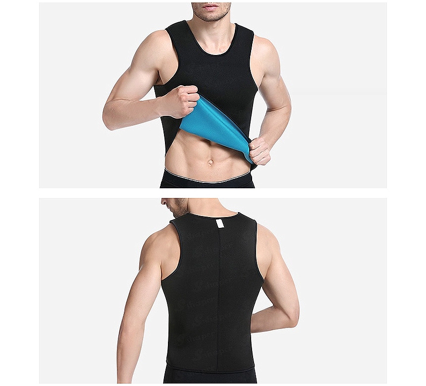 U0507-Men-Ultra-Sweat-T-Shirt_03_China Sauna Vest T-Shirt factory