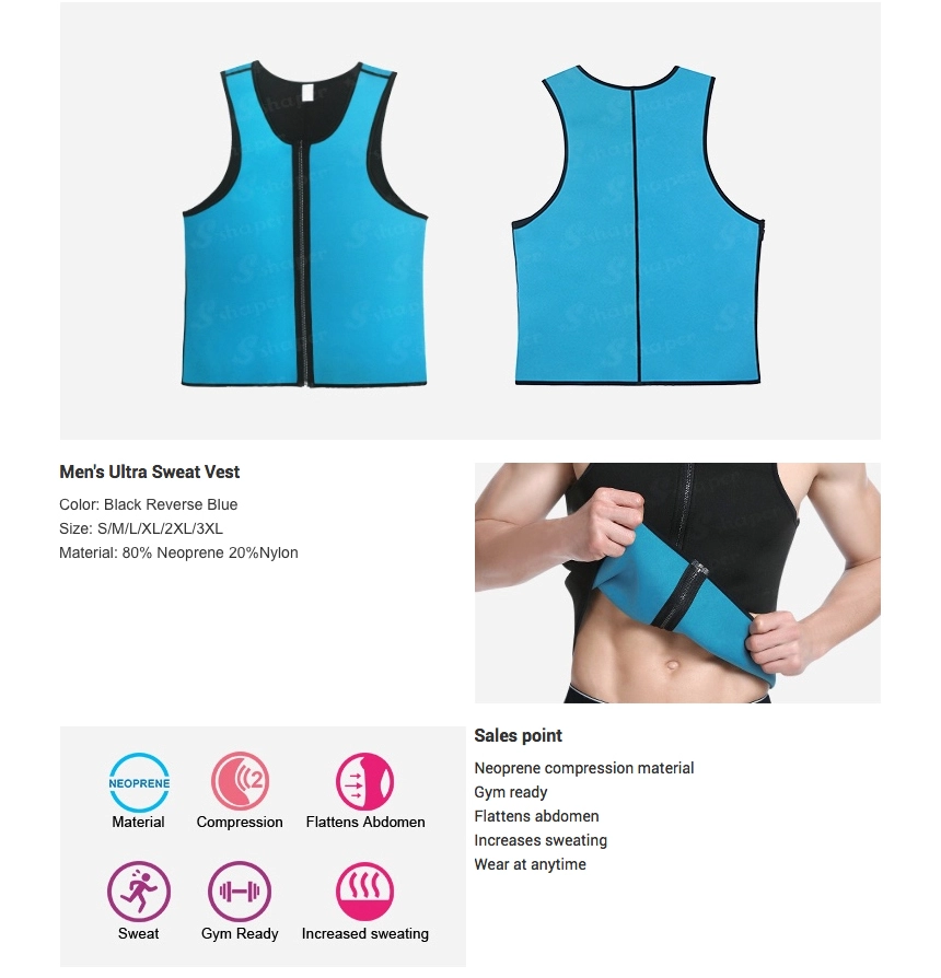 U0501-Men-Ultra-Sweat-Vest_01_China Men Ultra Sweat on sales