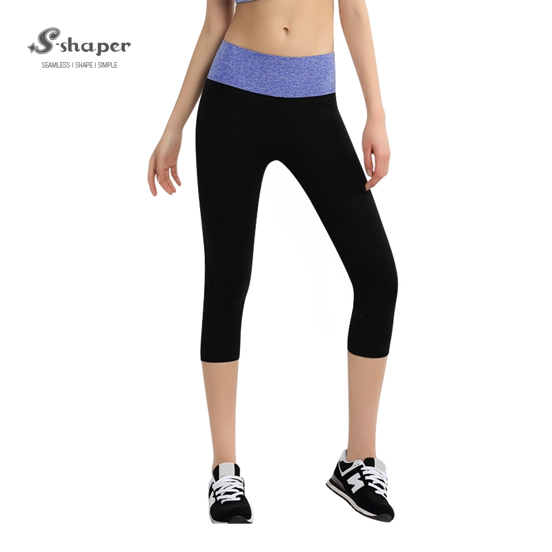 Adult Slim Fit Yoga Crop Pants On Sales