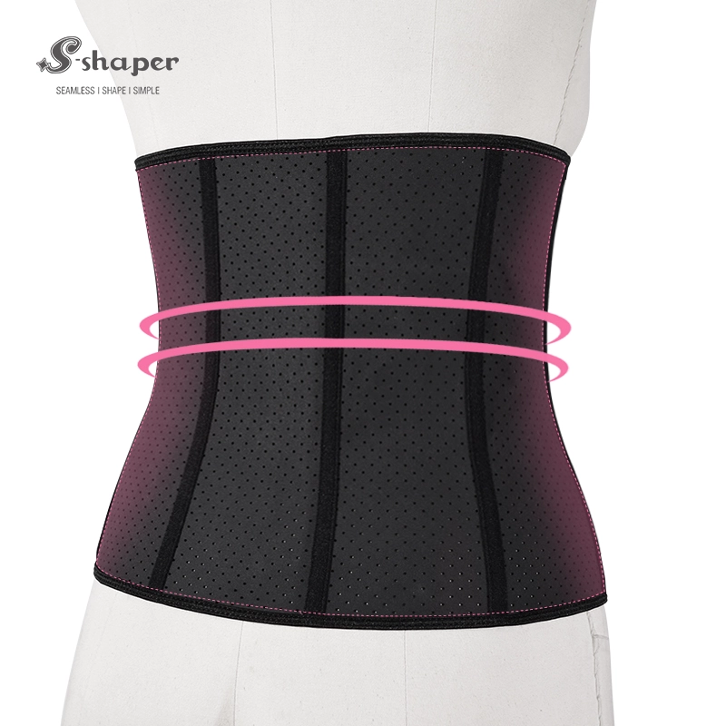 Breathable Latex 9 Steel Boned Waist Trainer Factory