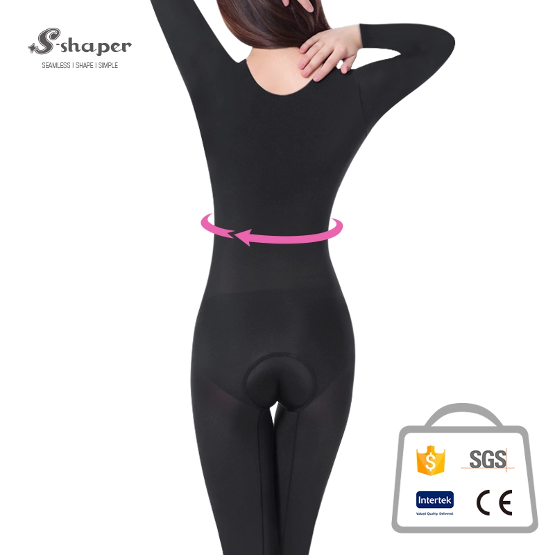 Caffeine Infused Long Sleeve Shapewear Manufacturer
