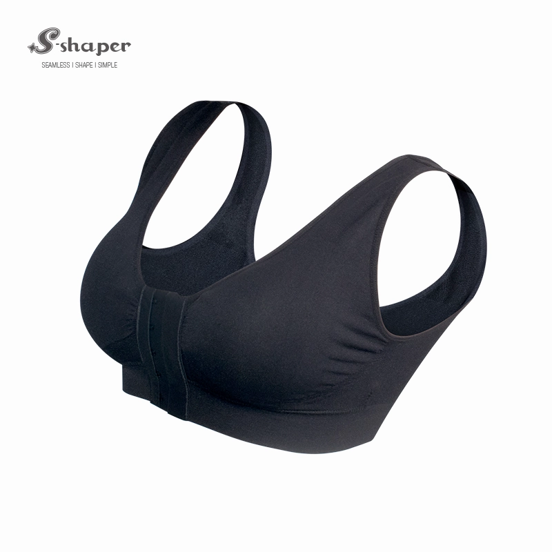 Front Close Skin Color Sports Bra Manufacturer