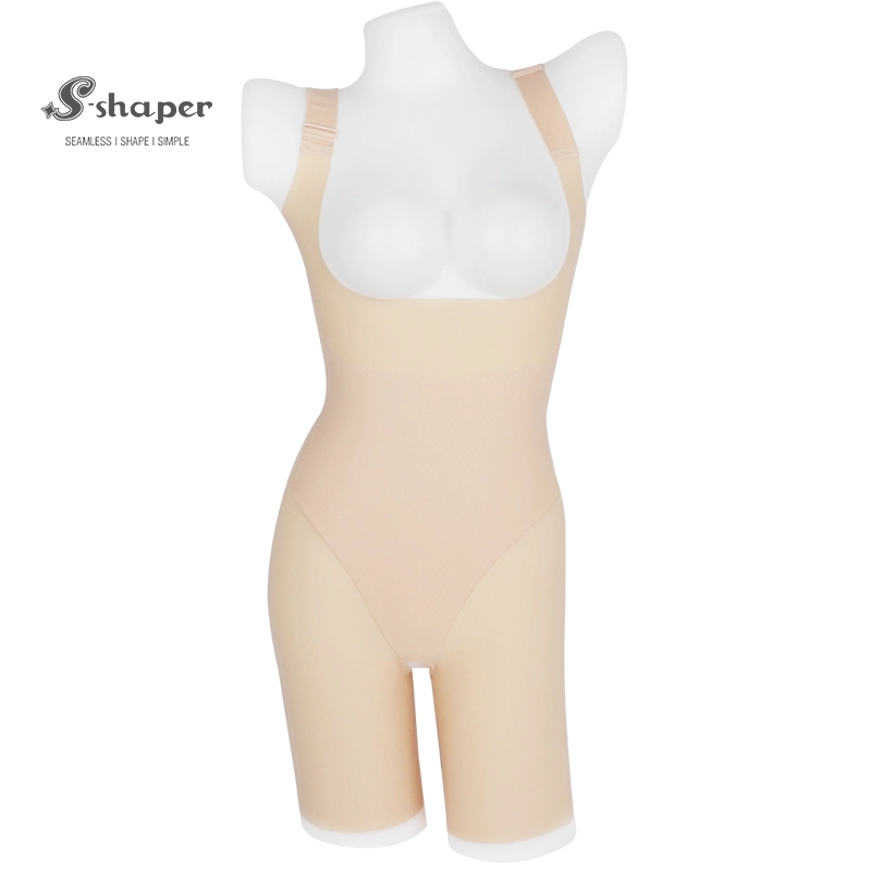 Full Body Slim Sleeveless Caffeine Infused Bodysuit On Sales