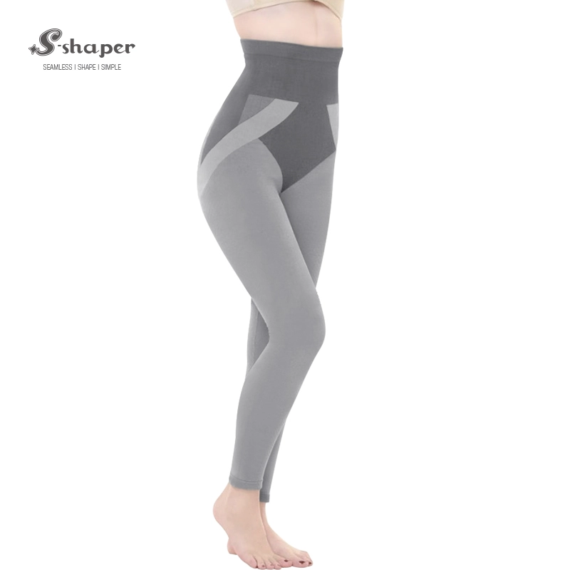 グレーハイウエスト竹パンツ卸売