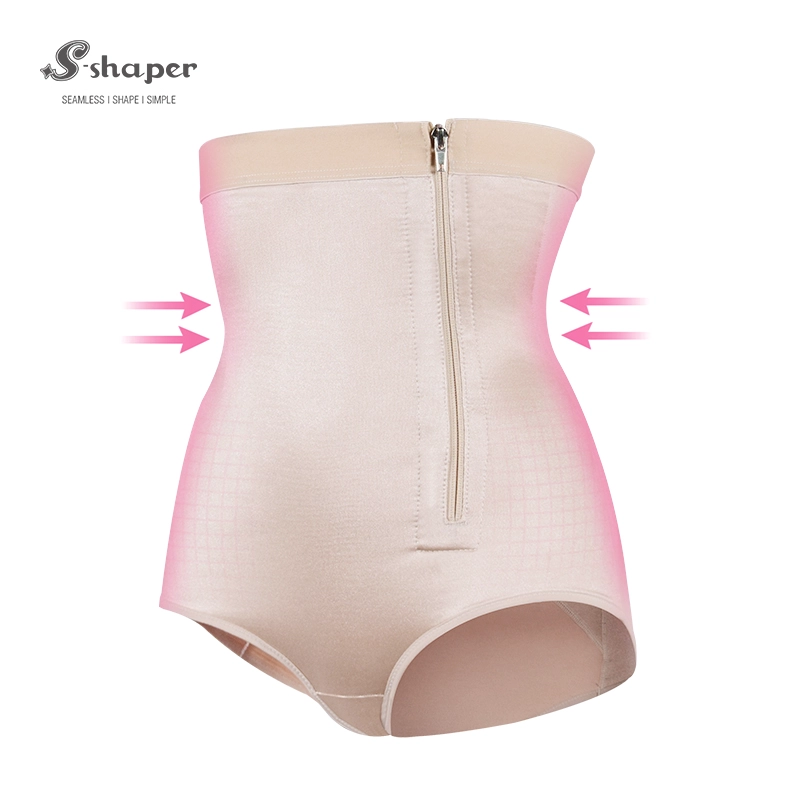 High Waist Briefer with Side Zip Manufacturer
