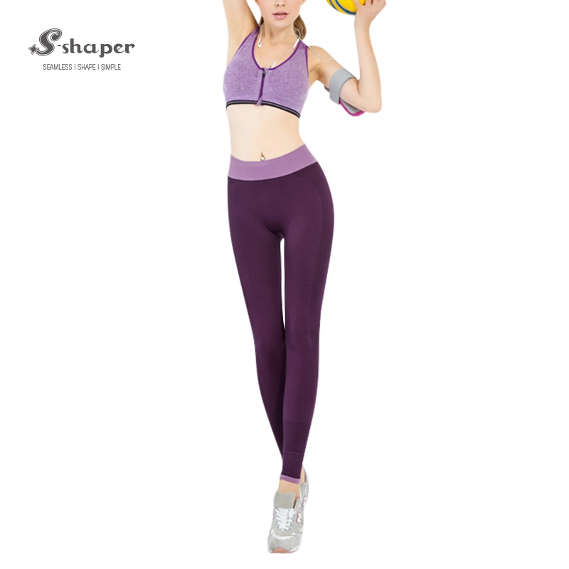Ladies Elastic Yoga Legging Set Wholesales