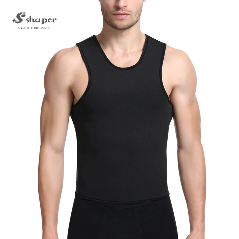 Men's Body Shaper Sweat Workout Tank Top Wholesales