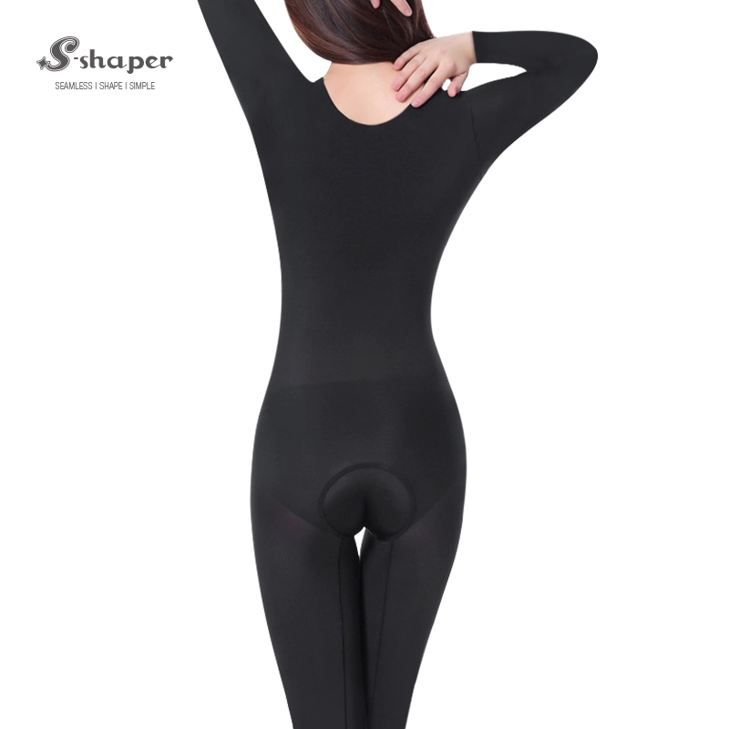 OEM Long Sleeve Caffeine Infused Bodysuit On Sales
