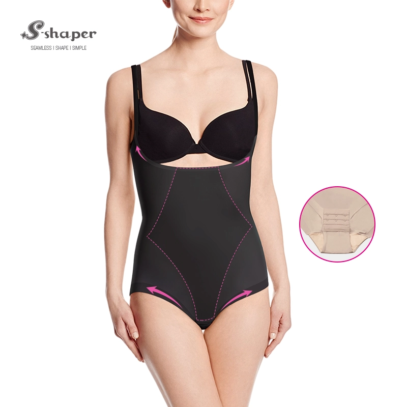 Seamless Open Bust Bodysuit Wholesales