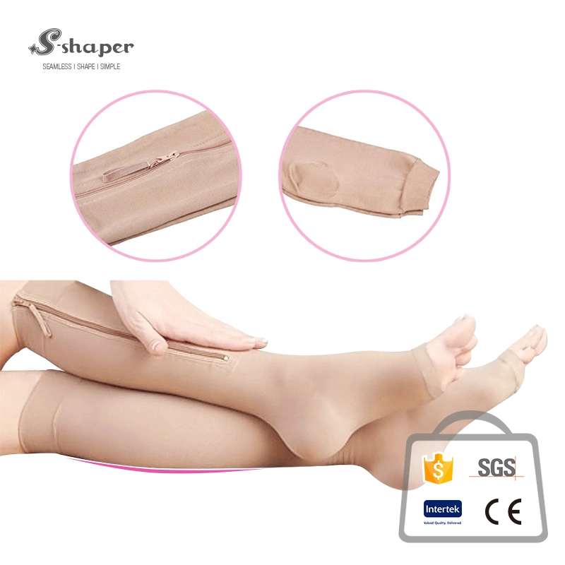 Soothe Varicose Veins Open Toe Leg Sleeves Manufacturer