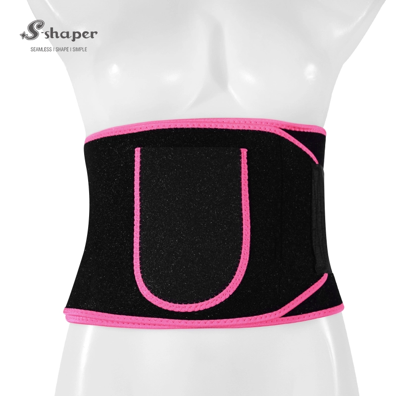 Sport Neoprene Girdle Sweat Belt with Phone Pocket manufacturer