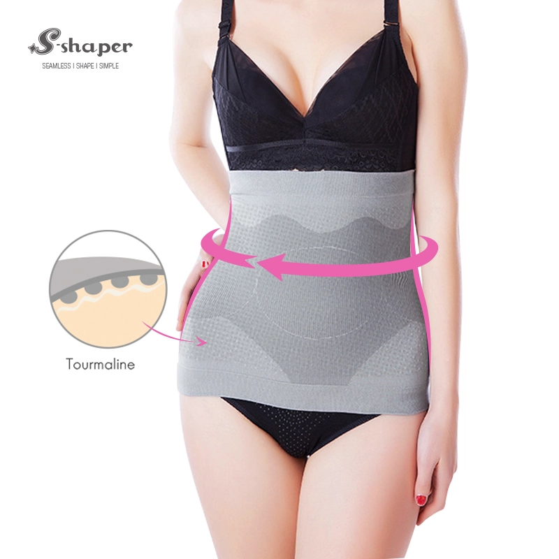 Tourmaline Bamboo Fabric Waist Training Belts Factory