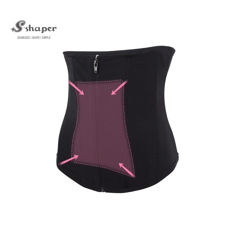 Waist Trainer with Zipper and Hooks Supplier