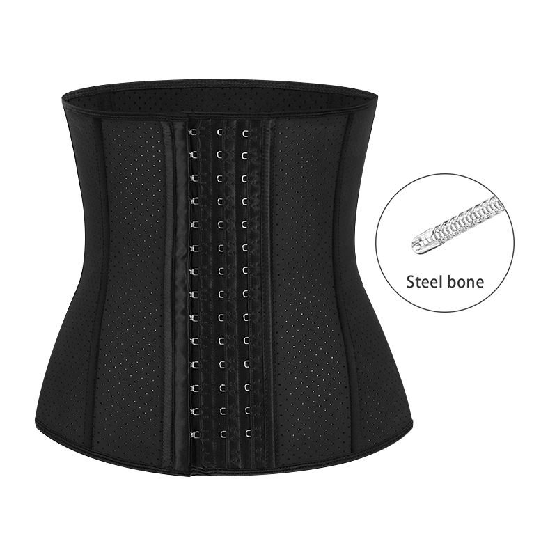 Corsetto disossato d'acciaio 9 dell'allenatore 9 della vita del lattice colombiano sexy De Shaper all'ingrosso