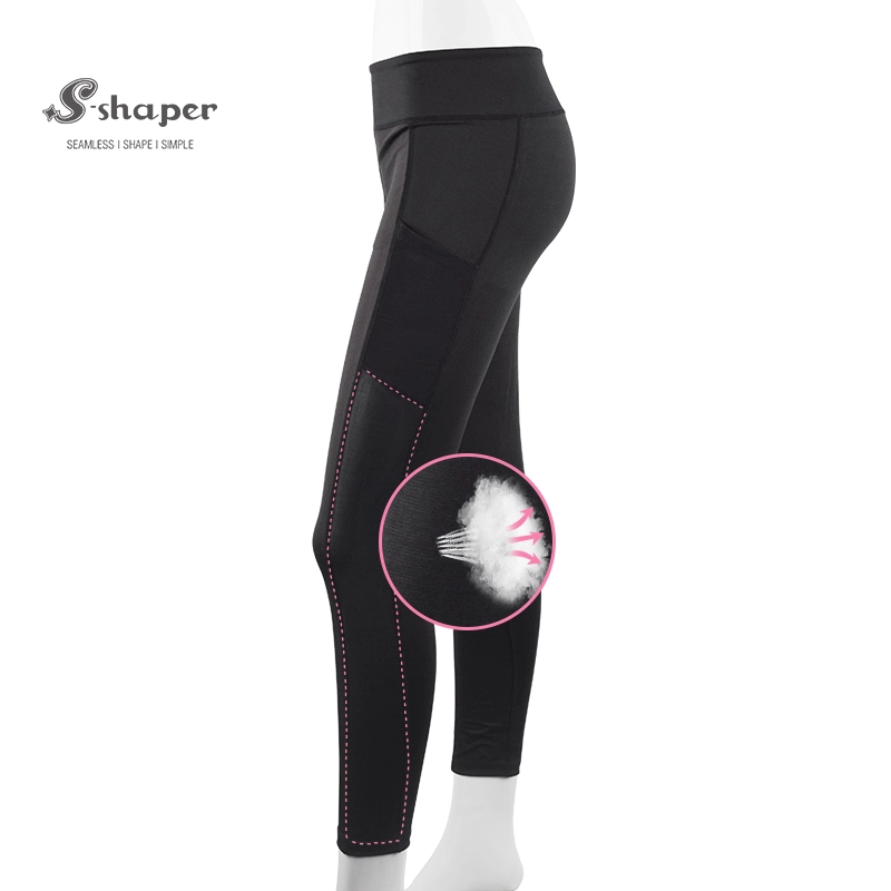 Leggings yoga con tasche fabbrica