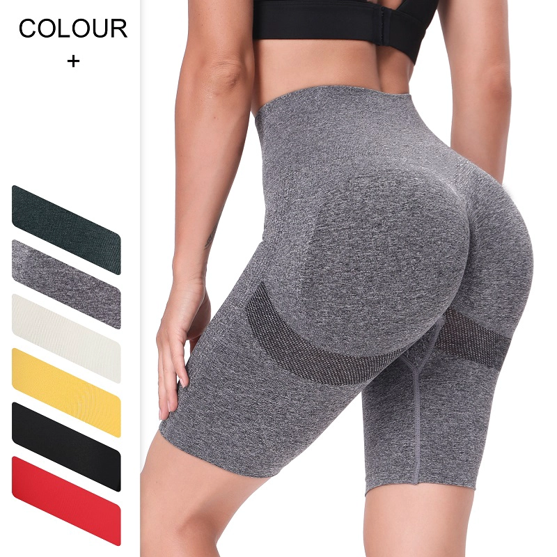 moisture wicking Sports Yoga seamless shorts Manufacturer