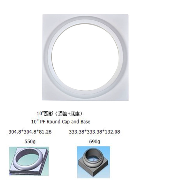 10 ROUND TUSCAN CAP AND BASE China Xiamen PU supplier of building materials home improvement building materials polyurethane wood PU Roman