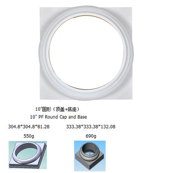 10 ROUND TUSCAN CAP AND BASE China Xiamen PU supplier of building materials home improvement building materials polyurethane wood PU Roman