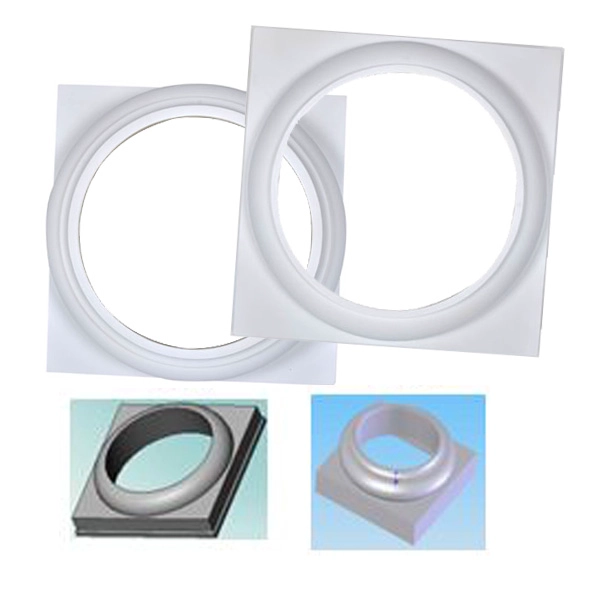 12 Round Cap and Base Chinese specialty products factory Pu PU Rome stigma polyurethane building materials accessories