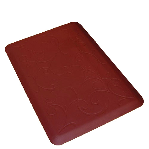 2015 Non toxic and superior elasticity red kitchen mat, standing floor mats, comfort chef kitchen mat, Polyurethane foam Manufacturers