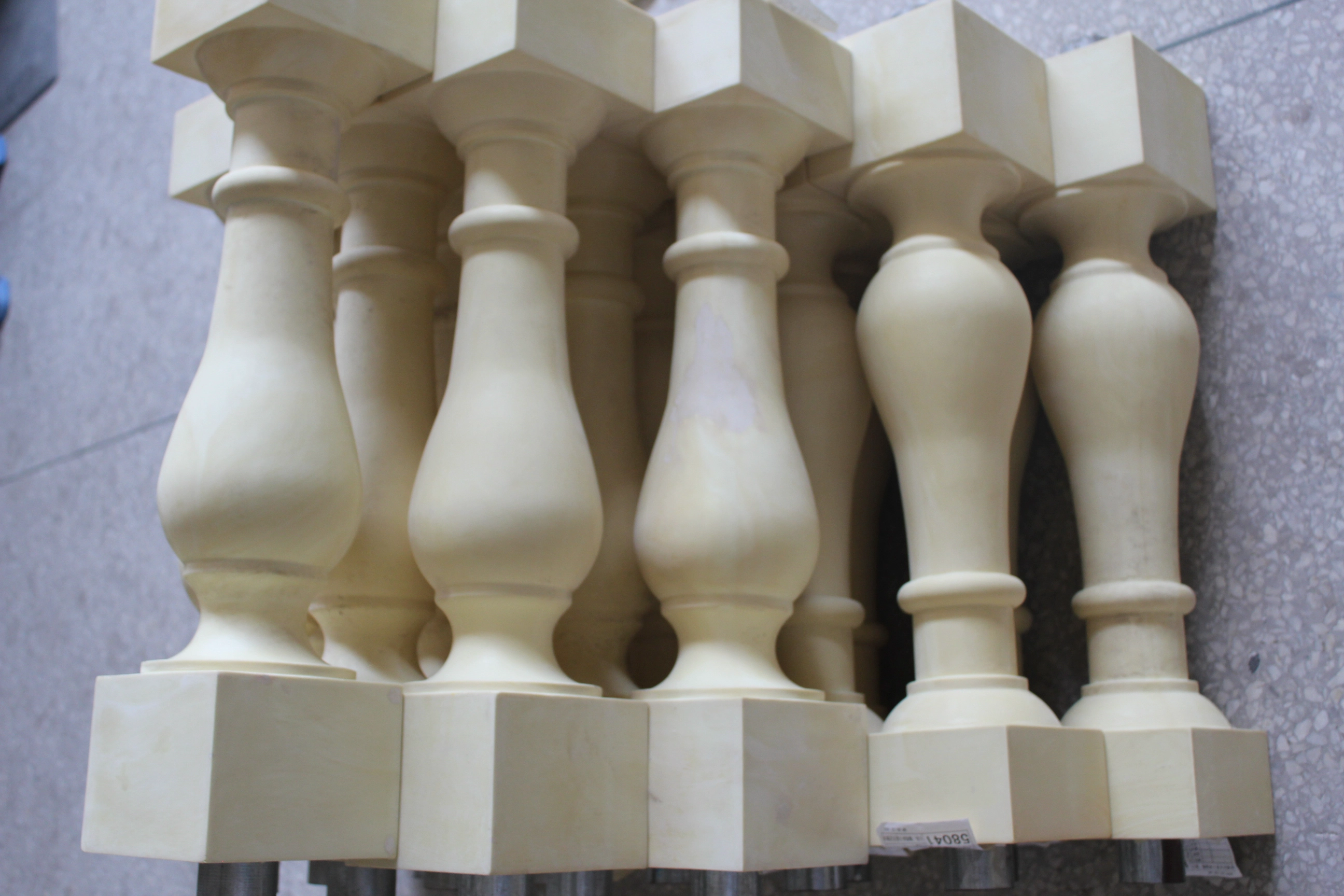 Fabricant de balustre moule balustres en préfabriqué PU Blanc balustrade balustre
