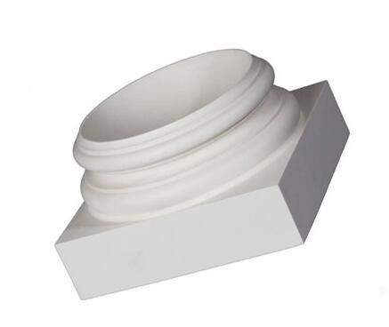 Building Decoration PU Roman column, Roman column polyurethane circular base, customized PU Rome stigma