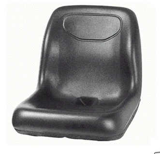 China Polyurethane mower seat supplier, PU cushion, molded integrally molded PU self-skinning seats