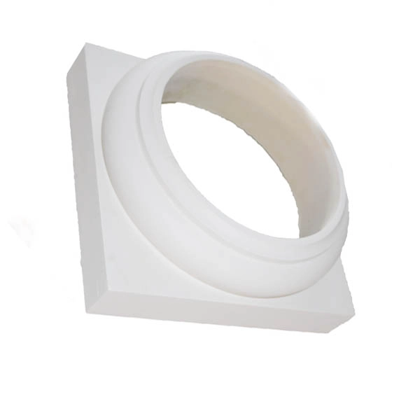 China polyurethaan balustrade fabrikant decoratieve omheining tops round bericht base en petten