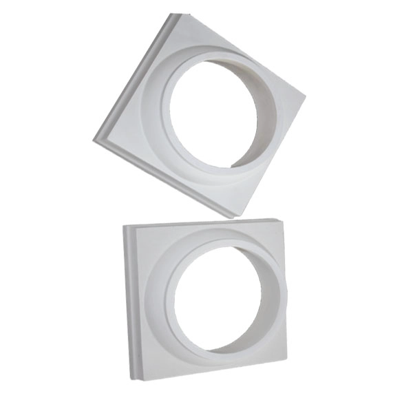 China polyurethane balustrade manufacturer square newel post caps fence post capitals
