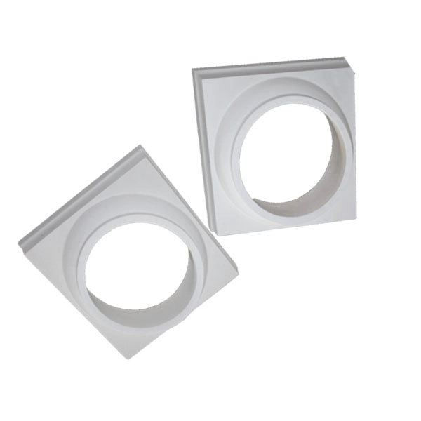 China polyurethane balustrade manufacturer square newel post caps fence post capitals
