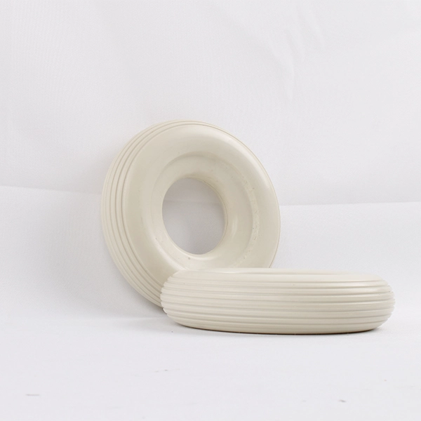 Colorful polyurethane custom white wall tire pu caster wheel and color tire.
