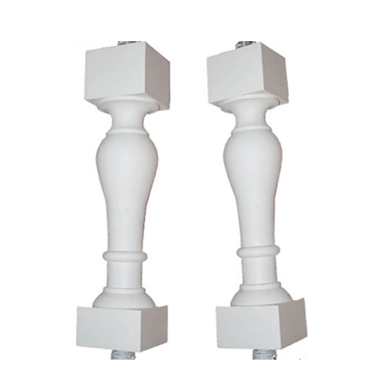 Custom China PU decorative stair balusters railing installation