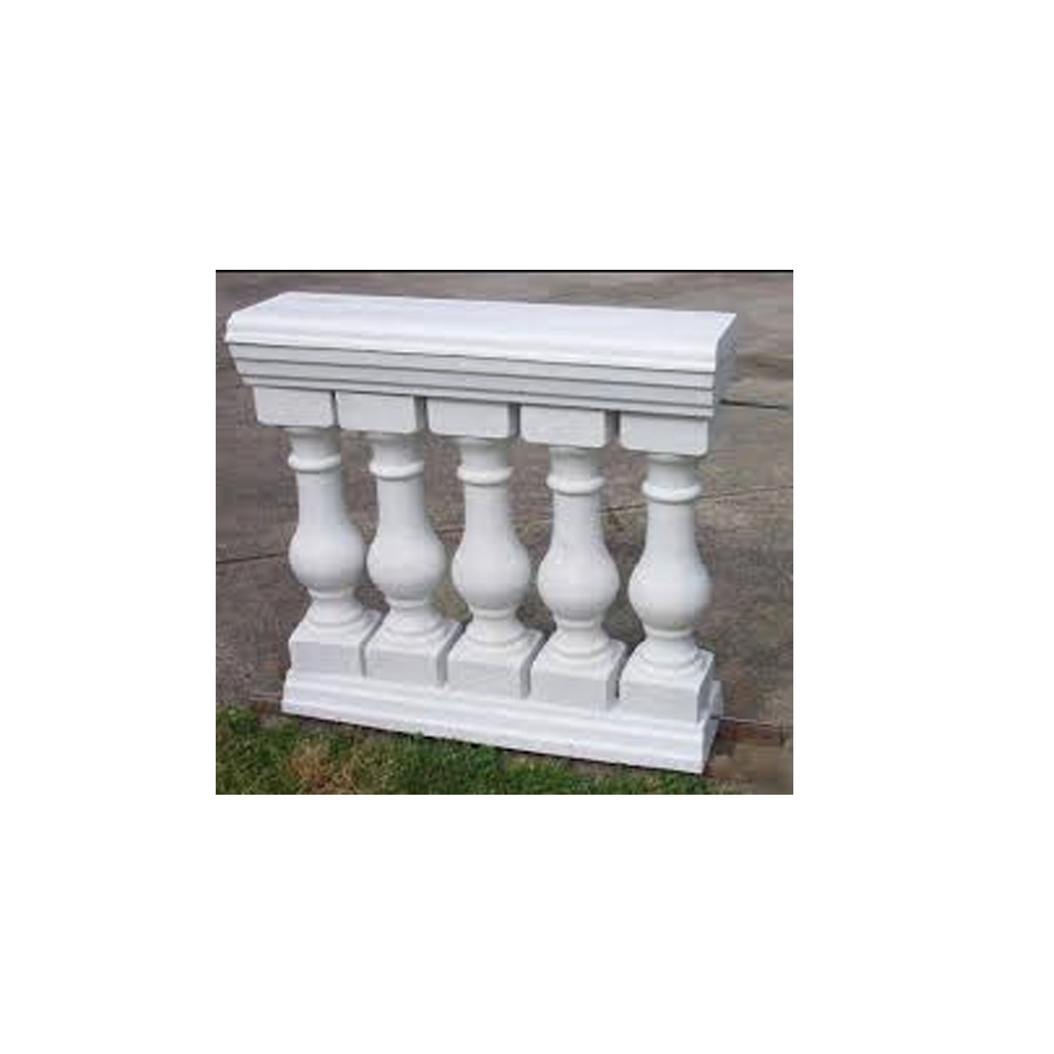 Custom China PU decorative stair balusters railing installation