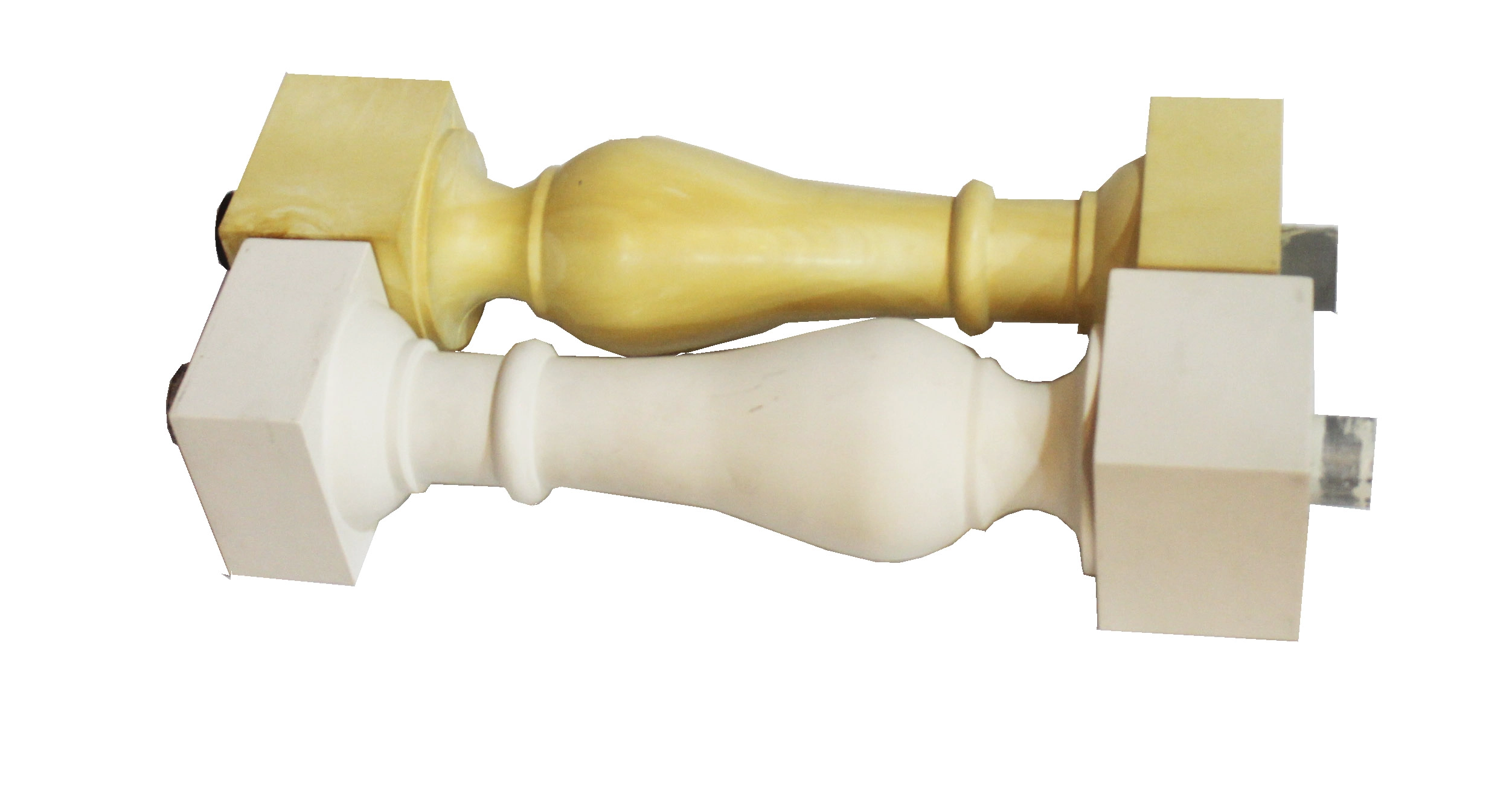 Custom PU building decorative railings, polystyrene cornice,polyurethane Continental railings, balustrades handrails