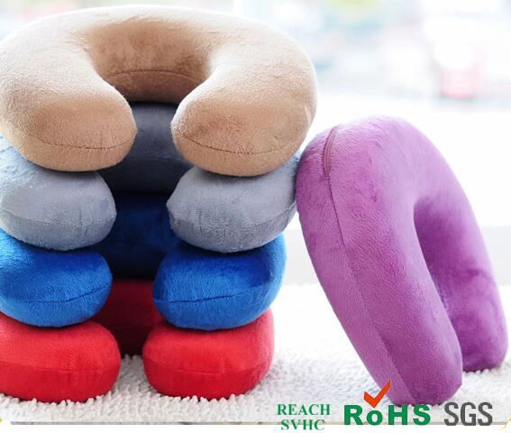 中国 Custom PU home decoration pillow, PU slow rebound neck Zhenxin, polyurethane memory foam U-pillow メーカー