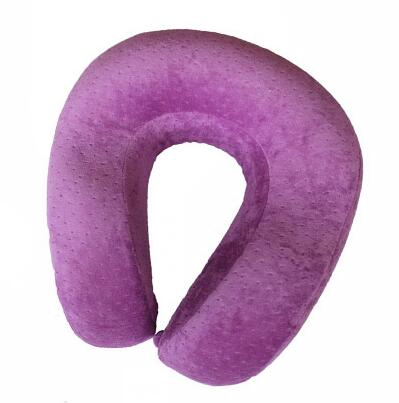 Custom PU pillow, PU slow rebound neck Zhenxin, polyurethane memory foam U-pillow