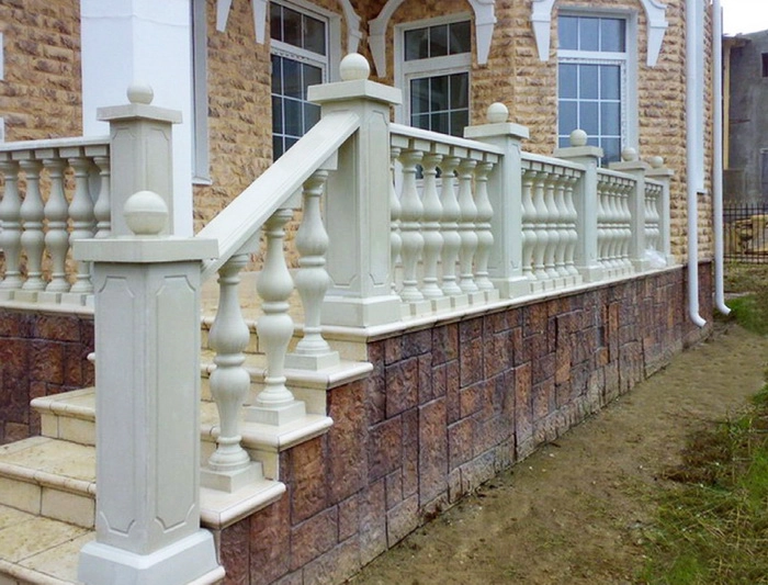 Customized light weight balusters supplier, customized balcony balusters, PU material balusters, Polyurethane balcony balusters