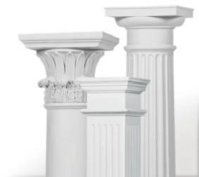 China Decoratieve Marble Roman Kolom fabrikant