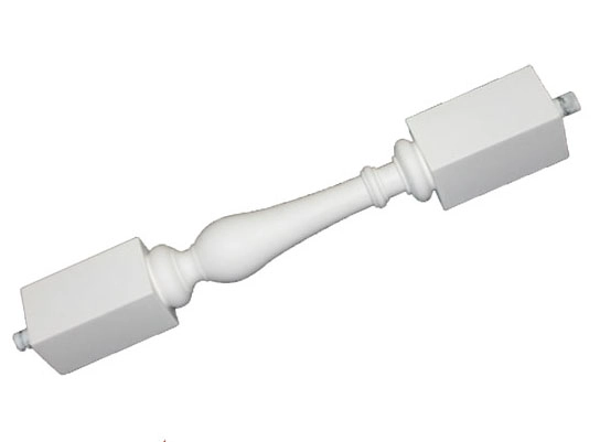 Produit vert et une plus grande précision balcon balustrade balustres de polyuréthane de balustres plats