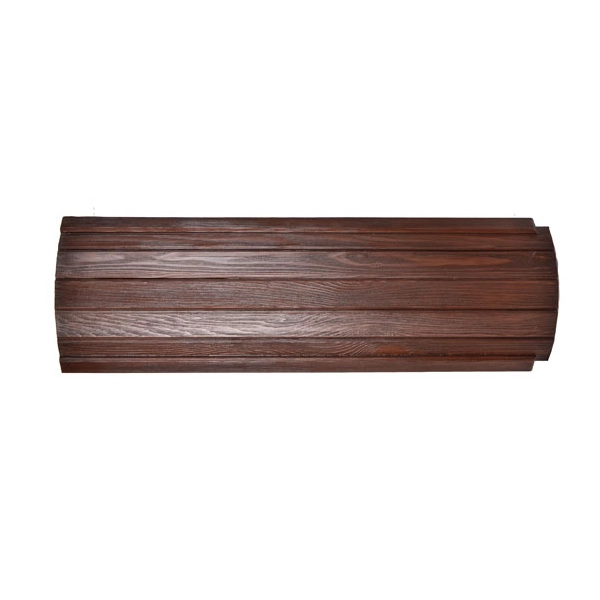 High end spa bath curved plate PU wood curved plate imitation wood polyurethane panels bathroom accessories PU board