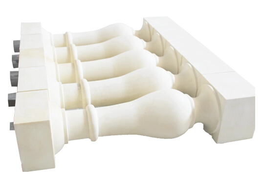 High quality OEM design chinese whitestair railing wholsale