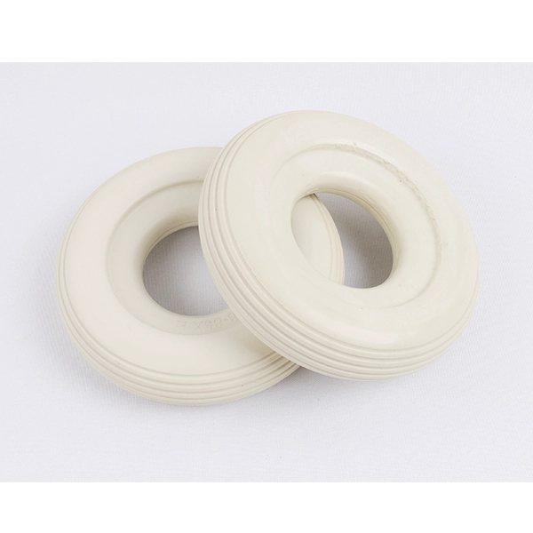 High quality polyurethane custom pu caster trolley wheel and airless tire.
